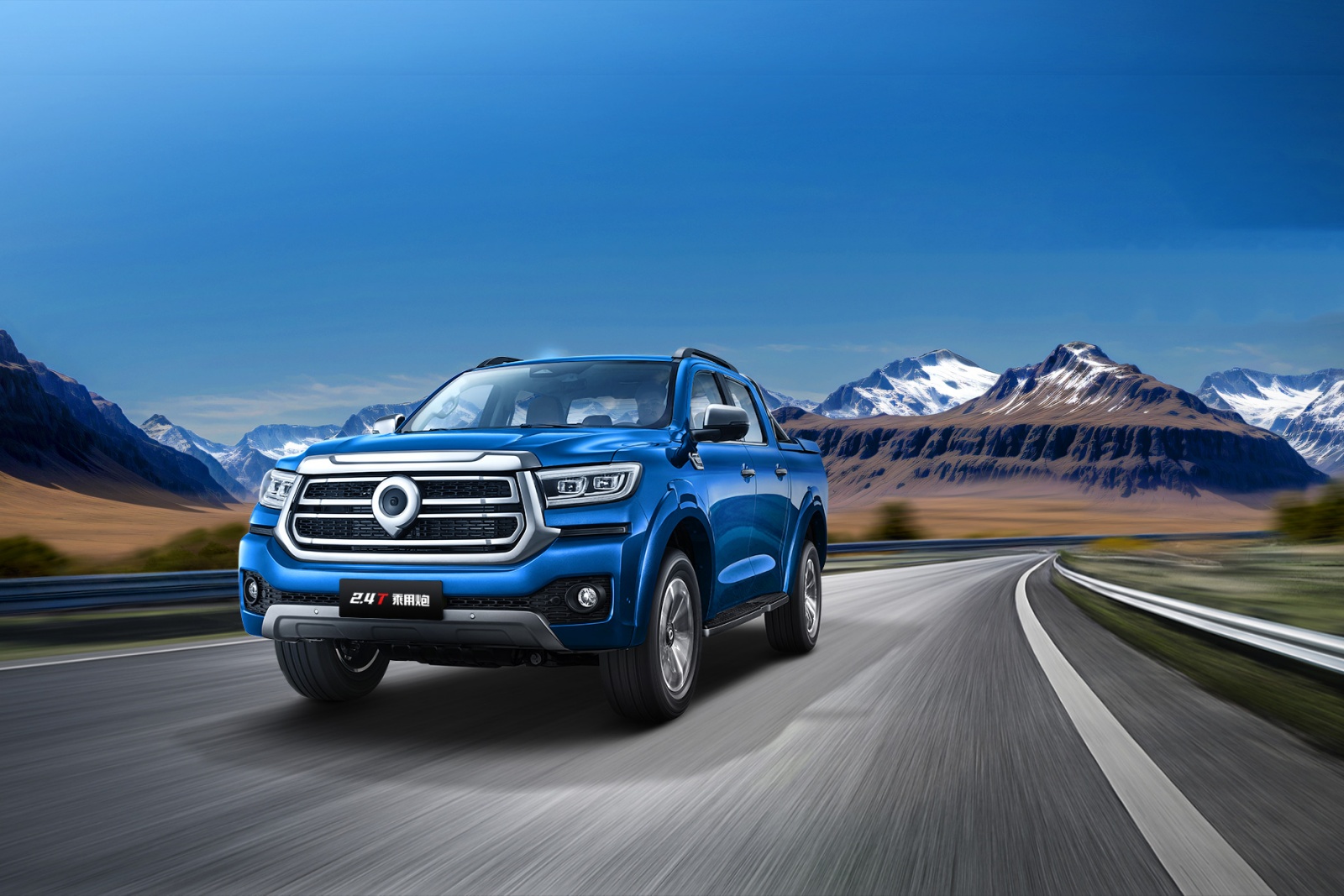 2024款長(cháng)城炮2.4T柴油中(zhōng)型皮卡